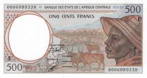 Kamerun 500 Francs 2000 p.201Eg